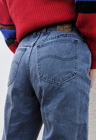 HIGH WAISTED MOM JEANS