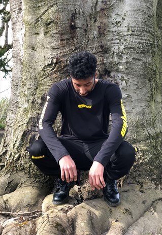 BAAD T-SHIRT LONG SLEEVE BLACK TESTING
