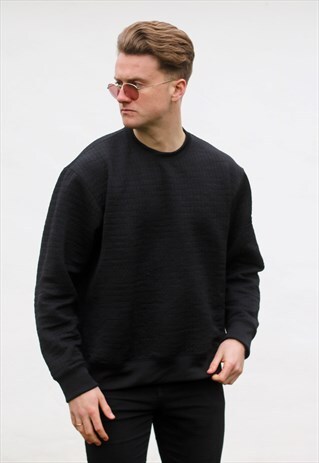 CALVIN KLEIN USA GRIDDED MODERN SWEATSHIRT