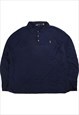 Vintage  Polo Ralph Lauren Polo Shirt Long Sleeve Quarter