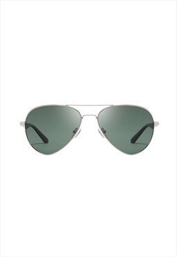 Ben Classic Aviator Sunglasses Green