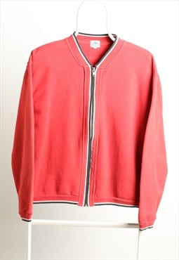 Kearney House Co Vintage Zip up Sweatshirt Red