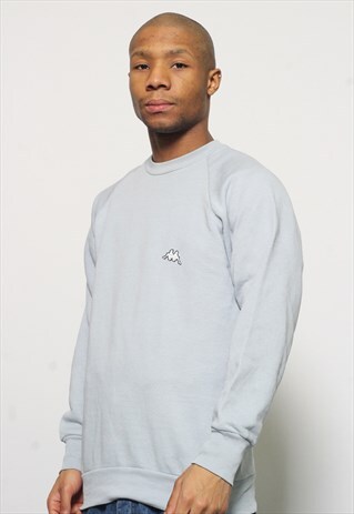 VINTAGE KAPPA LOGO SWEATSHIRT BLUE
