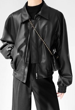 Men's Retro PU leather jacket AW Vol.2