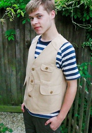 MULTI-POCKET WORKWEAR WAISTCOAT