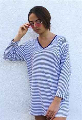 90'S RETRO OVERSIZED EMBROIDERED TOP/DRESS