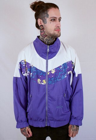 VINTAGE 80'S FUGAZZI TRACK JACKET