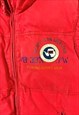 NAPAPIJI GILET ZIP UP PUFFER VEST WITH LOGO