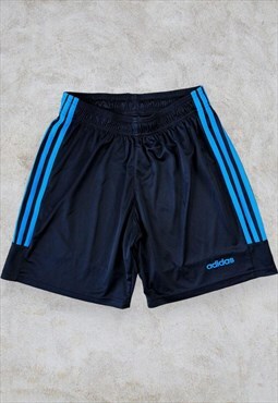 Adidas Black Shorts Gym Sports Striped Men's Medium