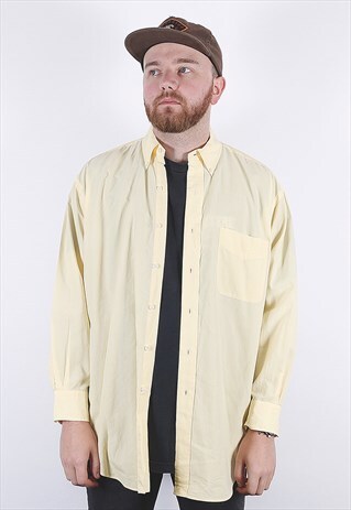 VINTAGE YELLOW RALPH LAUREN SHIRT