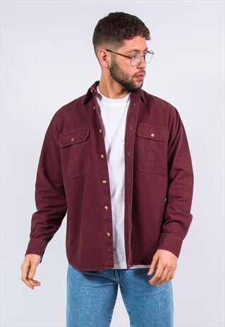 VINTAGE THICK FLANNEL SHIRT