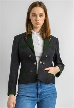 Woman Tyrol Green Bavarian Tyrol Blazer 5984