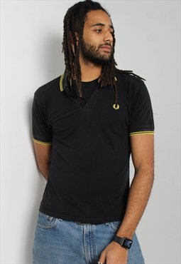 Vintage Fred Perry Polo Shirt Black