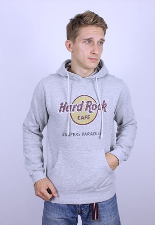 VINTAGE HARD ROCK CAFE SURFERS PARADISE PRINT HOODIE