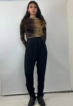 Vintage 2000s Anglomania black trousers 