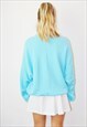 VINTAGE 90S RARE PUMA DISTRESSED SWEATSHIRT 1/4 ZIP
