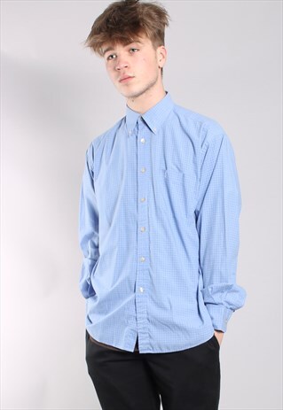 VINTAGE YSL CHECK SHIRT