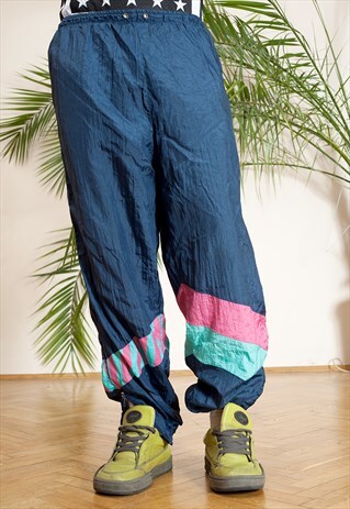 VINTAGE TRACKSUIT NYLON PANTS
