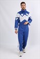 VINTAGE SKI SUIT 70'S WEAR LIGHTWEIGHT S 36 - 38" (7EA)