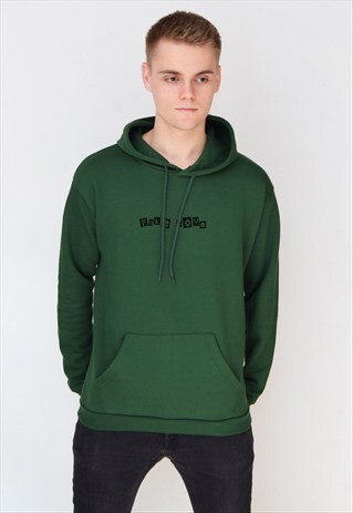 GREEN FAKE LOVE HOODIE