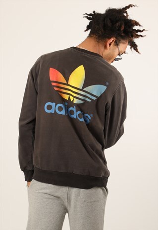 VINTAGE ADIDAS PRINT SWEATSHIRT