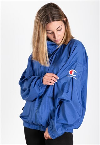 VINTAGE 80S CHAMPION SHELL JACKET / S8016