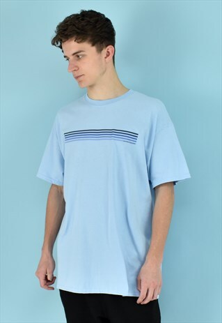 G&G UNISEX BB/BLUE FADE TEE