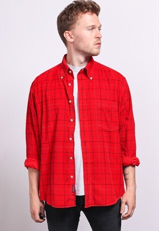 VINTAGE CORDUROY CORD SHIRT