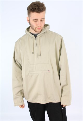 RALPH LAUREN POLO JEANS HALF-ZIP RAIN ANORAK JACKET