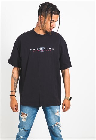 VINTAGE 90S CHAMPION SPORT T-SHIRT / S3442