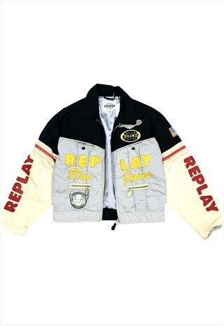 VINTAGE REPLAY RACER JACKET