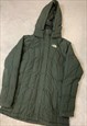 THE NORTH FACE 550 PUFFER COAT LONGLINE WITH HOOD 