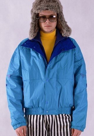 VINTAGE 90S WINTER QUILTED SKI JACKET