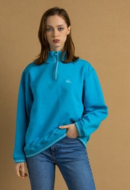 Medium 90s Adidas Zip Fastens Sweatshirt 6932