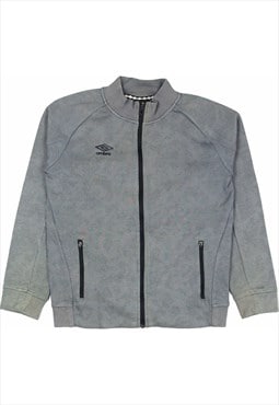 Umbro 90's Spellout Zip Up Fleece Small (missing sizing labe