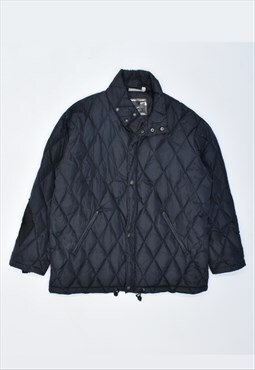 Vintage 90's Sergio Tacchini Quilted Jacket Black