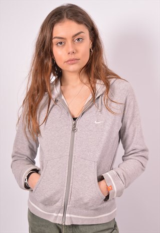 VINTAGE NIKE HOODIE SWEATER GREY