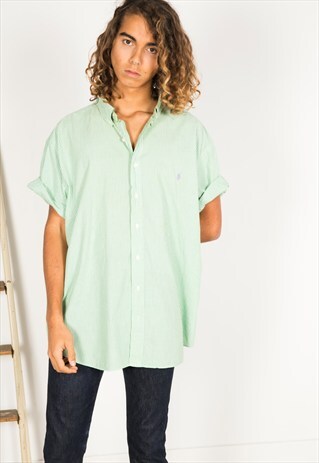 VINTAGE 80S POLO RALPH LAUREN SHIRT / R0216