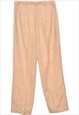 VINTAGE PALE PINK CASUAL TROUSERS - W30