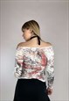 VINTAGE 2000S AVANT GARDE STYLE LONG SLEEVE T-SHIRT