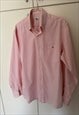 VINTAGE LACOSTE PINK SHIRT. SIZE 42. MADE IN FRANCE