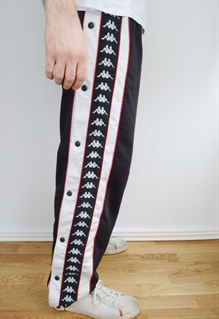 90S KAPPA TRACKSUIT BOTTOMS /JOGGERS/TROUSERS
