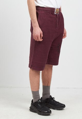 VINTAGE RETRO PURPLE CHAMP SHORTS