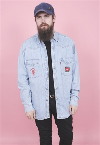 VINTAGE RARE LEVI'S SHIRT /R7052