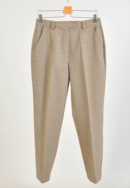 Vintage 90s checkered trousers