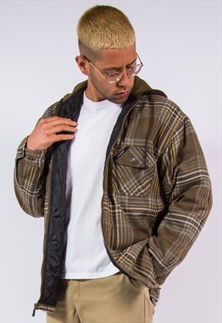DICKIES ZIP FLANNEL SHIRT JACKET