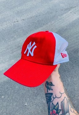 Vintage 90s New York Yankees New era Embroidered Hat Cap