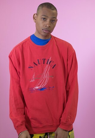 VINTAGE NAUTICA SPELL OUT SWEATSHIRT
