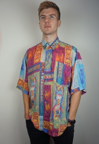 FUNKY PATTERNED SHIRT