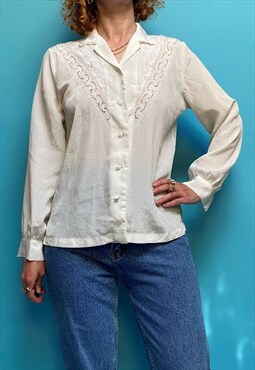Vintage Embroidered Blouse